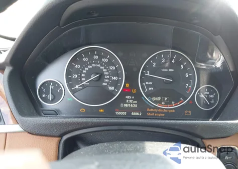 2013 BMW 328I xDrive z USA, uszkodzony, nr VIN WBA3B5C54DJ598988